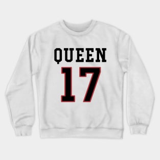 17th Birthday Gift Slab Queen 17 Crewneck Sweatshirt